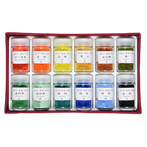 12色セット赤函A（12 color set A） | 岩絵具 (Iwa Enogu)(Iwa Enogu