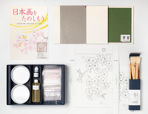 さくら編 | セット商品 (Beginner set) | 日本画をたのしもう